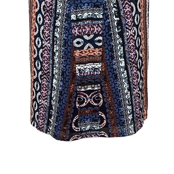 Amy Matto mixed print sleeveless dress size 2 - Picture 12 of 15